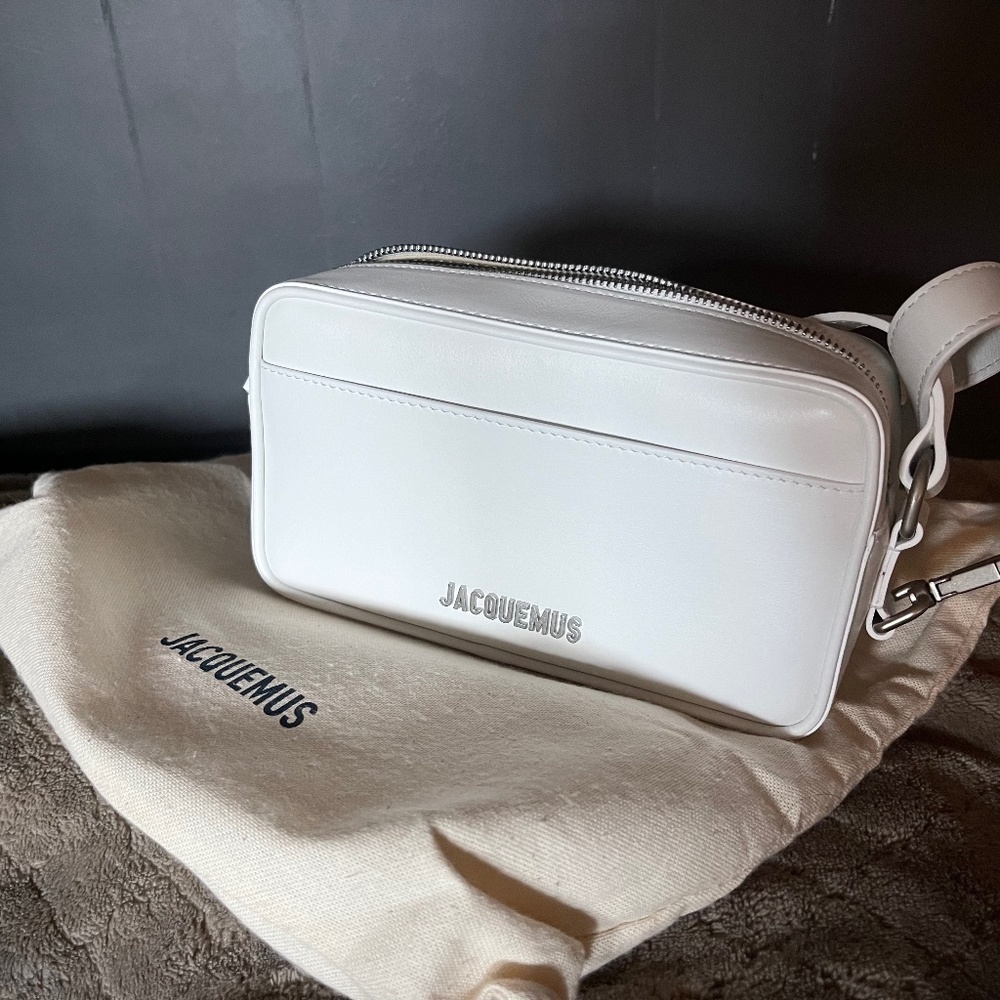Jacquemus Le Baneto white handbag